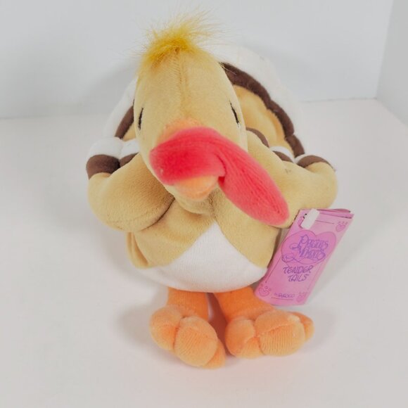 Enesco Precious Moments Tender Tails 1999 Chicken Plush Toy Stuffed Animal 9" - Picture 1 of 8